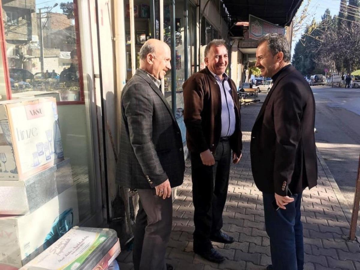 Başkan Kılın&ccedil;, eski Samsat Caddesi esnafını ziyaret etti