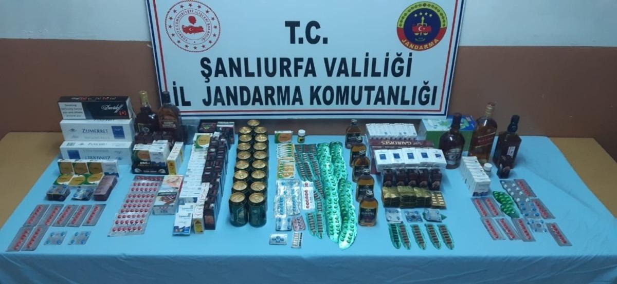 Şanlıurfa&rsquo;da uyuşturucu ve ka&ccedil;ak&ccedil;ılık operasyonu