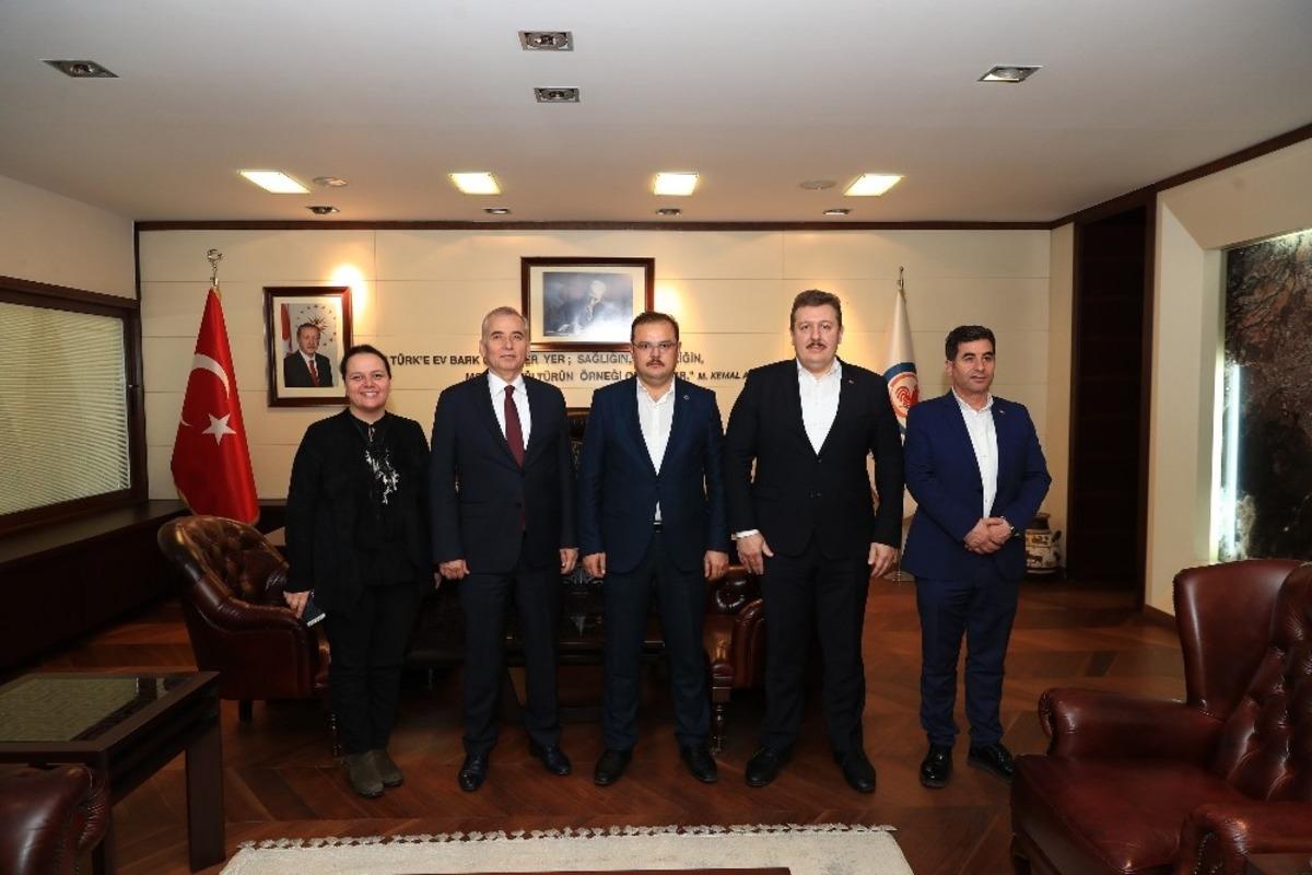 AK Parti Genel Başkan Yardımcısı Abdurrahman &Ouml;z&rsquo;den Başkan Zolan&rsquo;a ziyaret