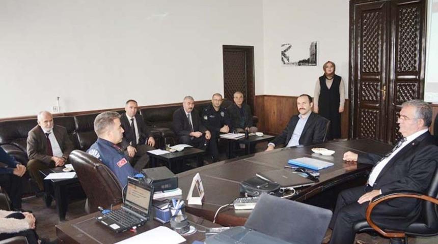 &ldquo;Kadına Y&ouml;nelik Şiddetle M&uuml;cadele&rdquo; toplantısı yapıldı