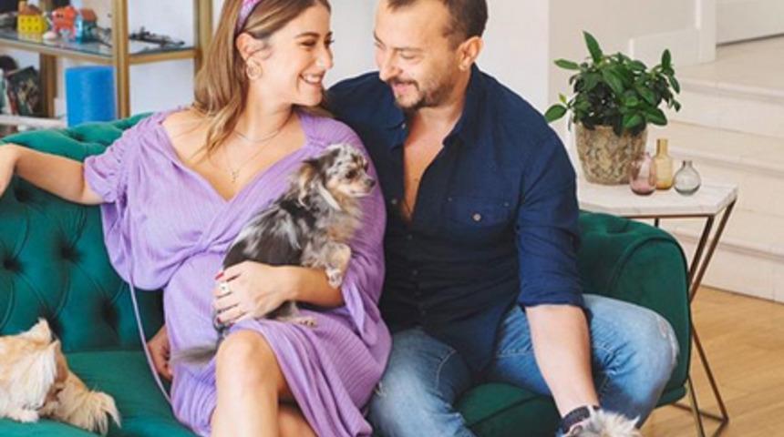 Hazal Kaya'dan oğlu Fikret Ali ile ilk pozlar!