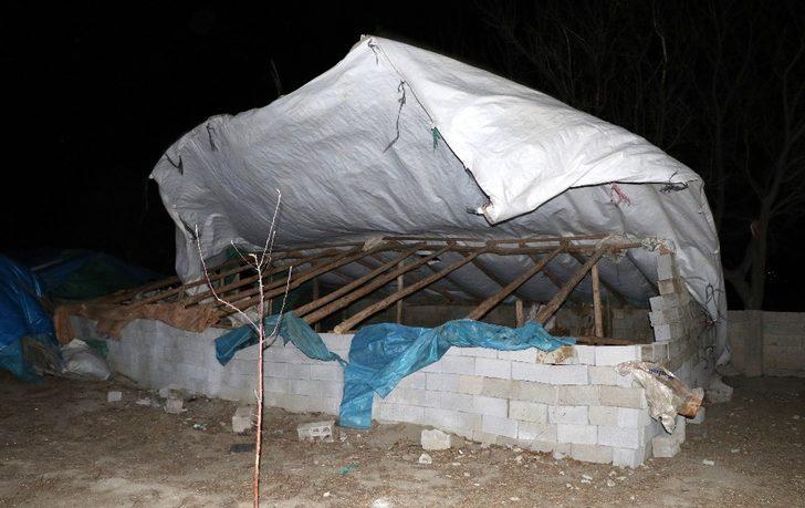 Erzincan’da fırtına çatıları uçurdu ağaçları kökünden söktü! G5