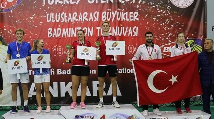 Erzincanlı Milli badmintoncuların uluslararası başarıları devam ediyor
