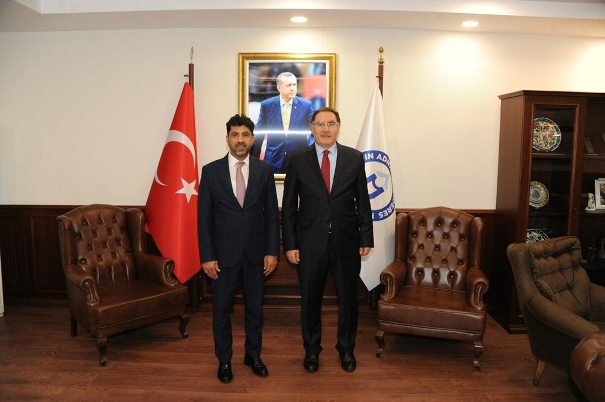 AD&Uuml;, Kamu Başdenet&ccedil;isi Şeref Malko&ccedil;&rsquo;u ağırladı