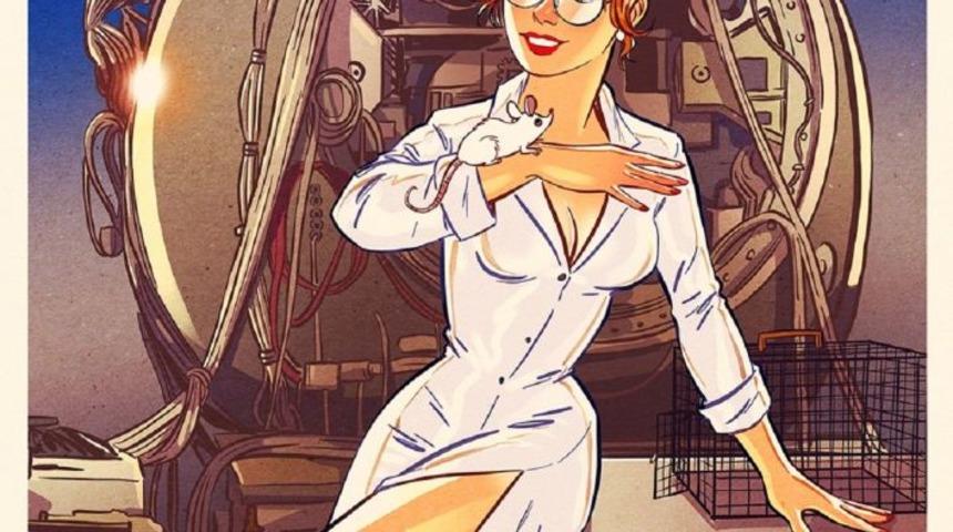 Pin-up g&uuml;zelleri 2020 takvimi i&ccedil;in uzaya &ccedil;ıktı!