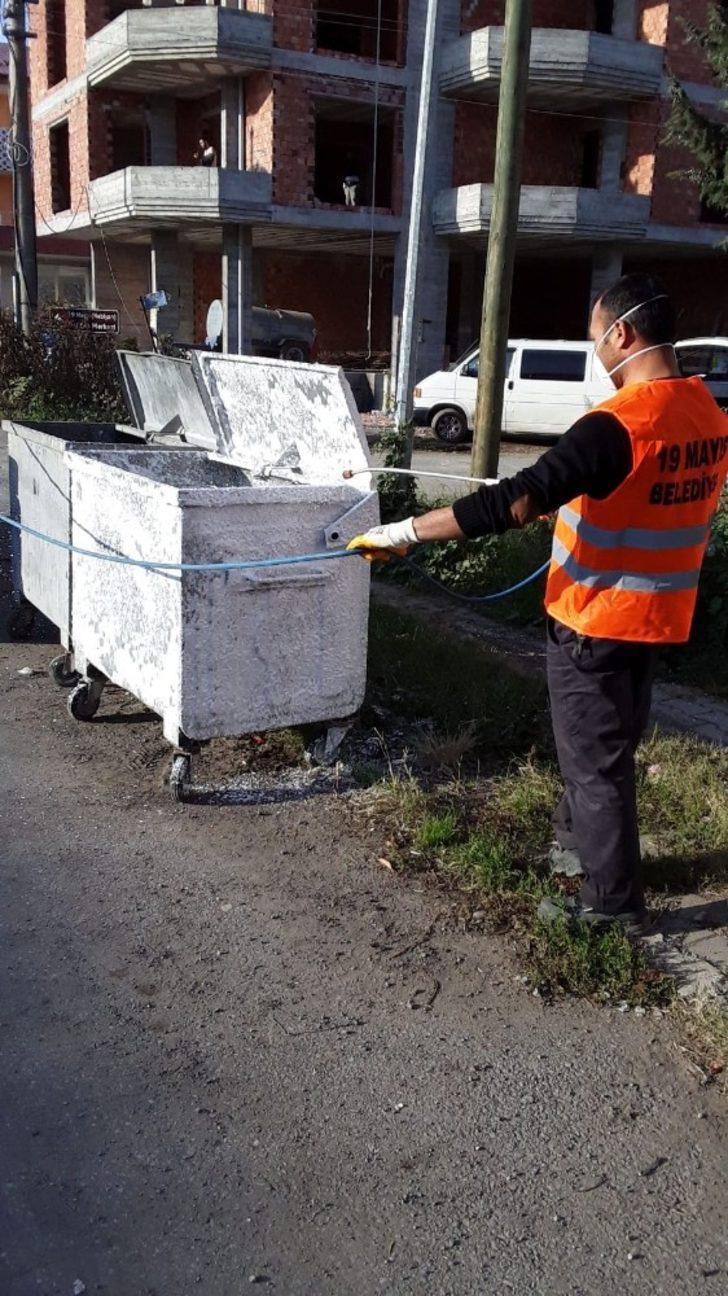 19 Mayıs Belediyesi çevre temizliğini sürdürüyor G2