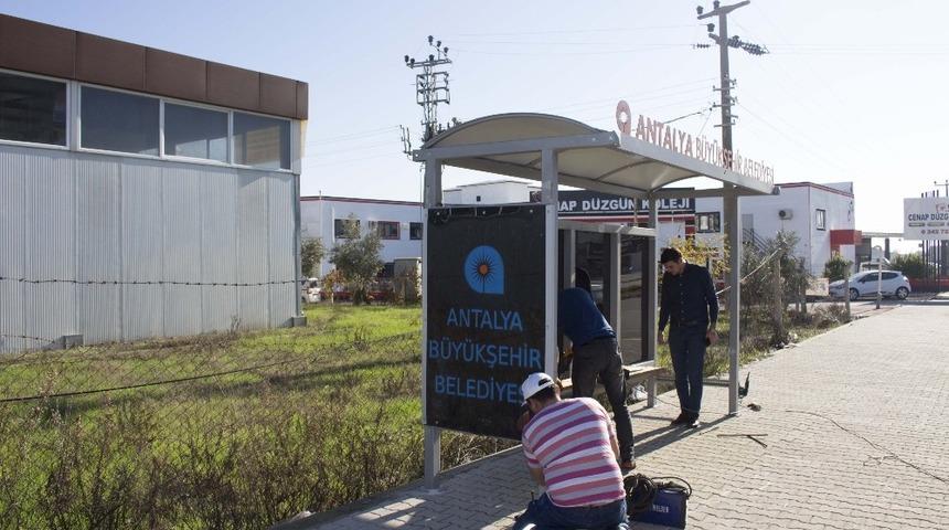 Büyükşehir’den Serik’e 2 yeni durak