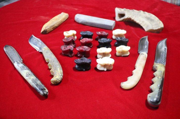 Kasaplardan toplanan boynuzlar, bıçak sapına dönüşüyor G4