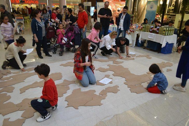 Özel çocuklar için Türkiye haritası oluşturdular G4