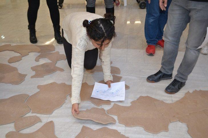 Özel çocuklar için Türkiye haritası oluşturdular G5