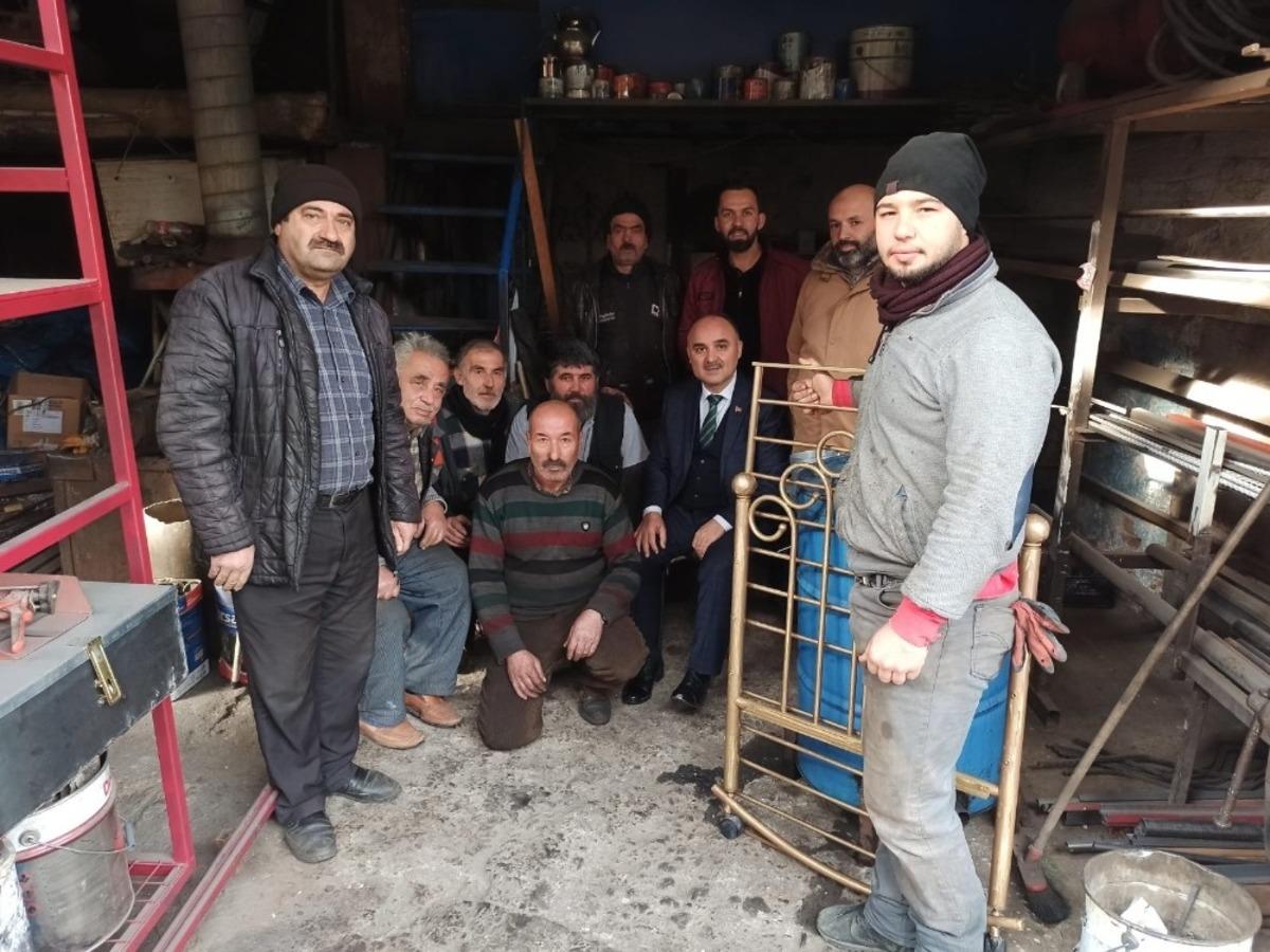 Vali G&uuml;naydın Esnaf Ziyaretlerine Devam Ediyor