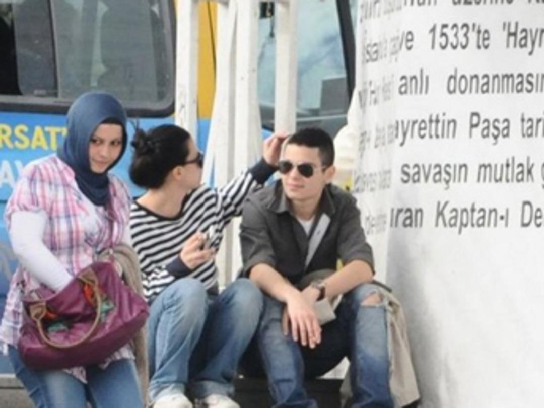 İşte R&uuml;zgar Erko&ccedil;lar ve sevgilisi