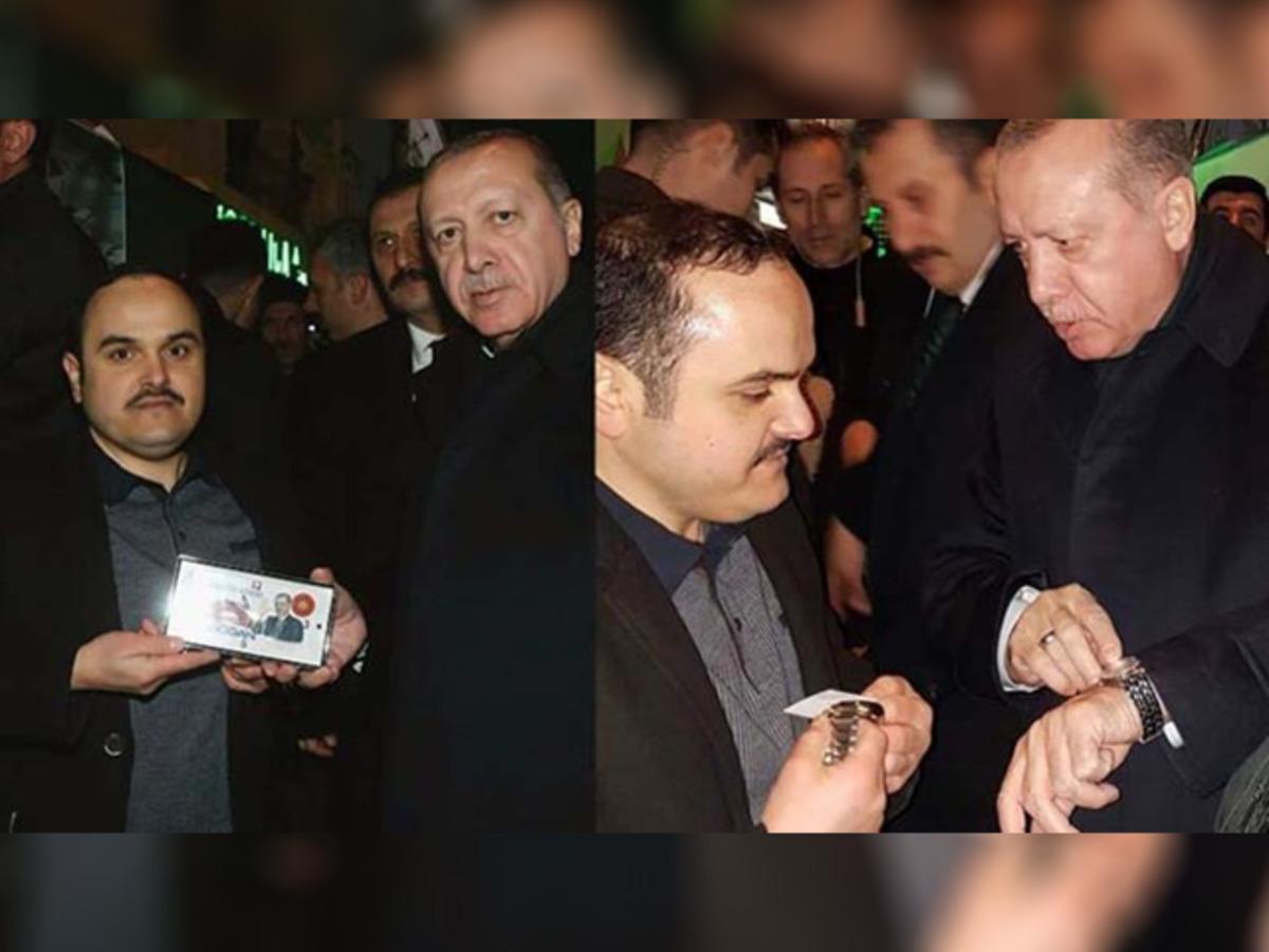 Cumhurbaşkanı Erdoğan'dan saat tamircisi Ali Hilmi Uysal'a hediye saat! 