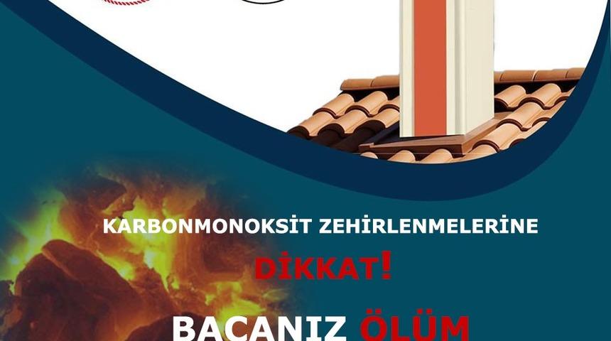 Karbonmonoksit zehirlenmelerine dikkat