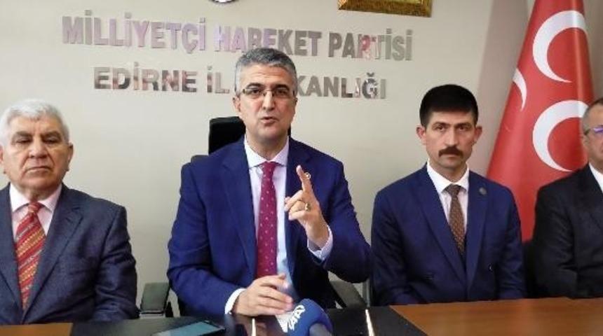 MHP&rsquo;li Aydın&rsquo;dan Kanal İstanbul a&ccedil;ıklaması