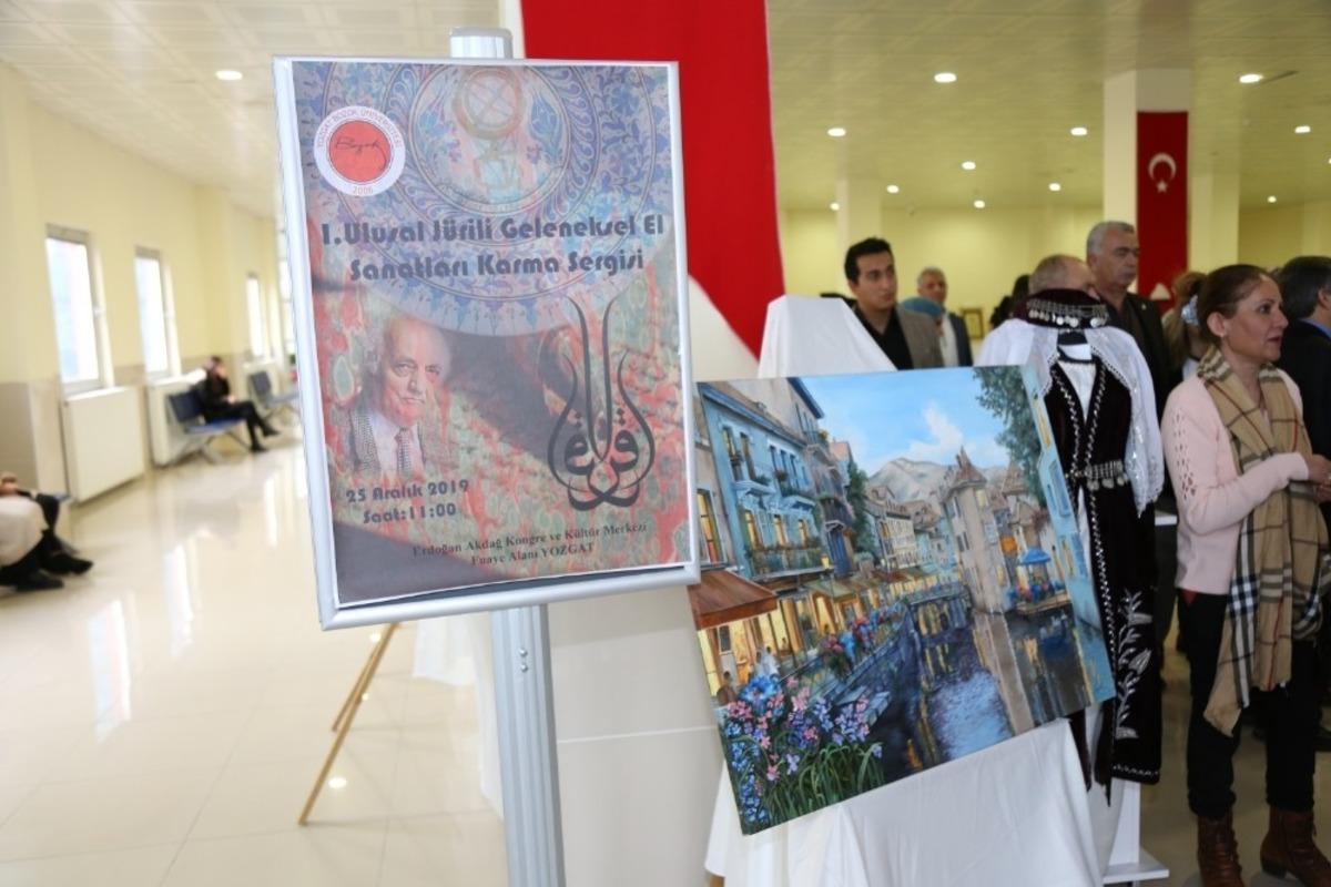 El Sanatları sergisi d&uuml;zenlendi