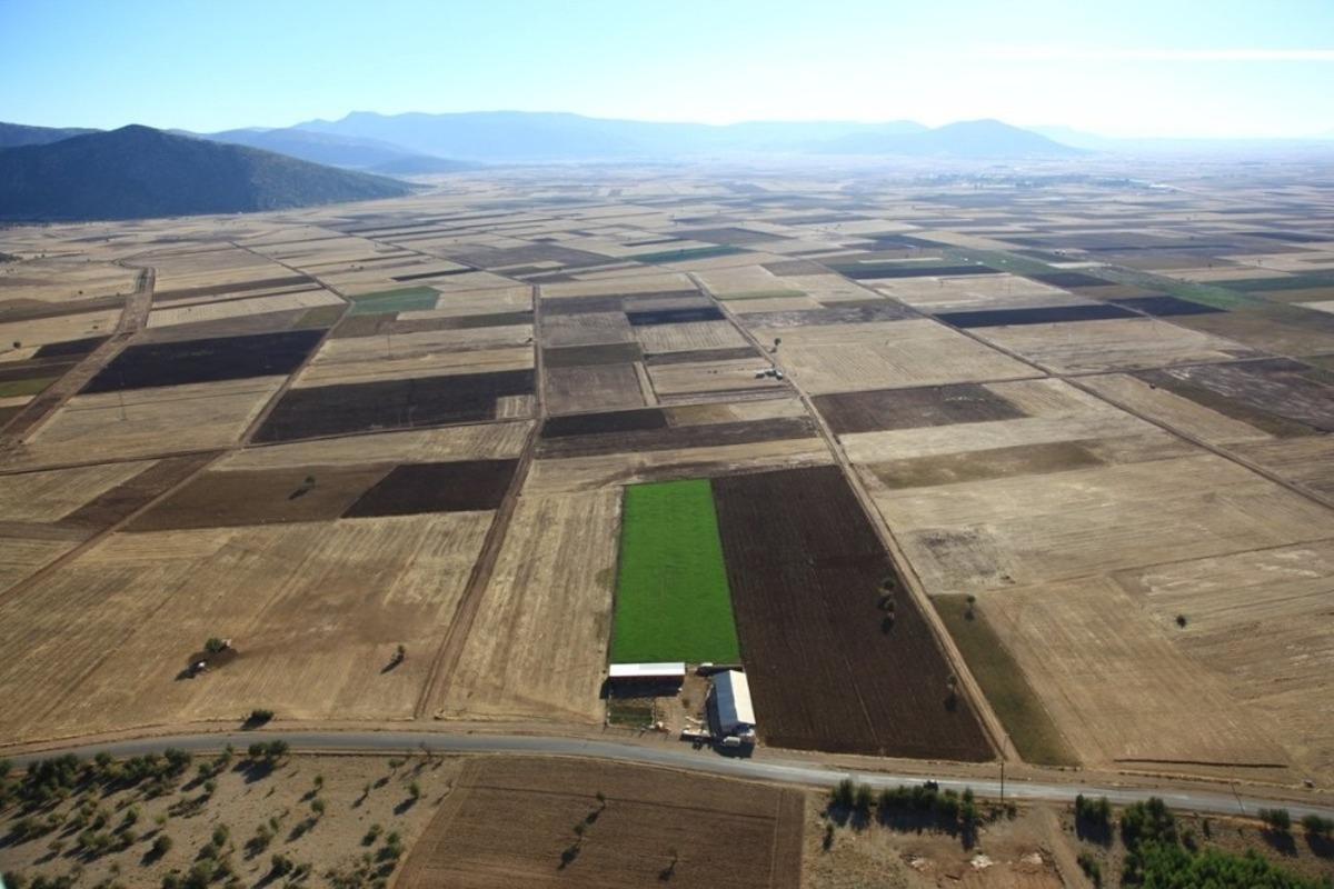 Bir yıl i&ccedil;inde iki ilde 34 bin 444 dekar arazi toplulaştırıldı