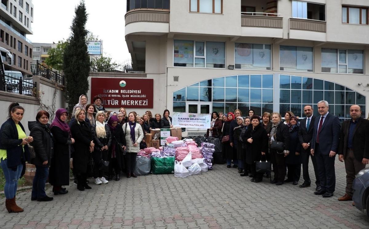 İlkadımlı kadınlardan &ouml;rnek kampanya