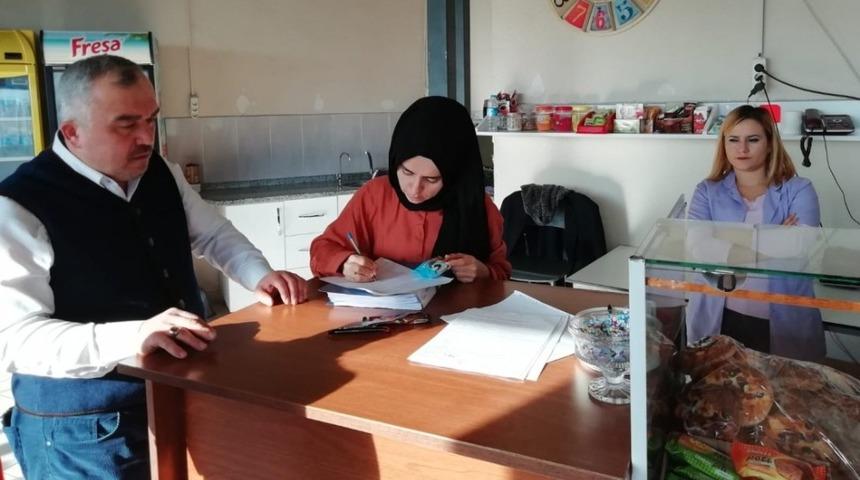 Karab&uuml;k&rsquo;te kantin denetimleri tamamlandı