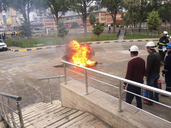 Termik santralde deprem ve yangın tatbikatı gerçekleştirildi G2