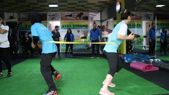 Goalball Kadın Milli Takımı Kayseri’de kamp yapıyor