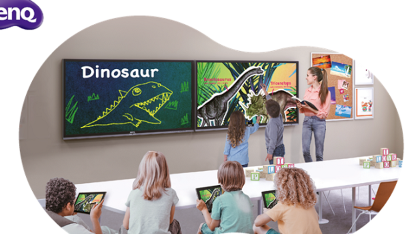 BenQ'dan okullar için yeni interaktif ekranlar!