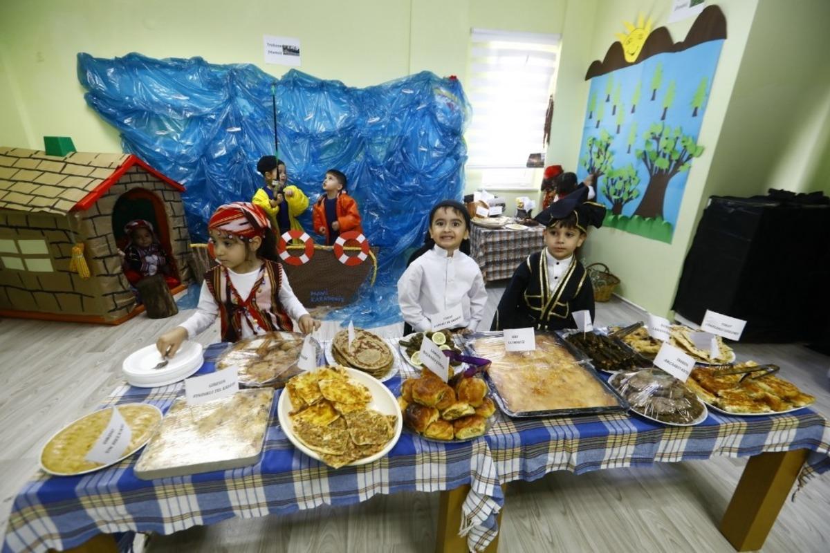 Miniklere 7 b&ouml;lge yerli malı kutlaması