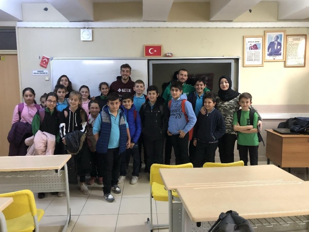 SA&Uuml;&rsquo;de ilk&ouml;ğretim &ouml;ğrencilerine Enerji ve Enerji Tasarrufu anlatıldı