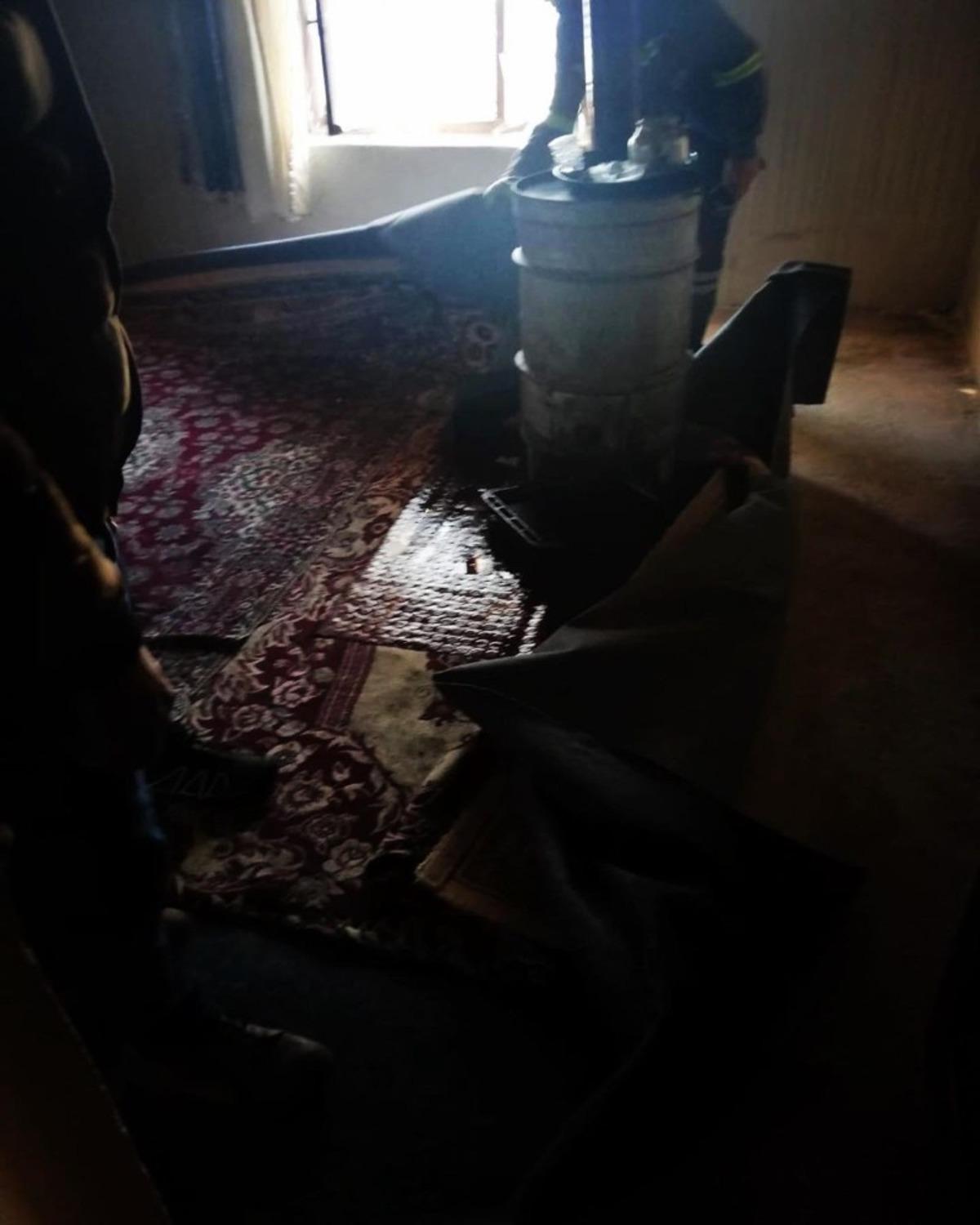 Başkale&rsquo;de ev yangını