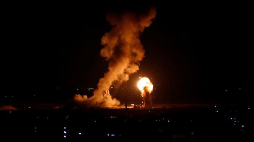 İsrail'den Gazze'ye hava saldırısı