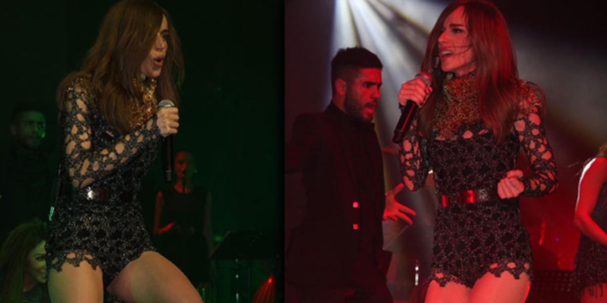 Konserde G&uuml;lşen şov