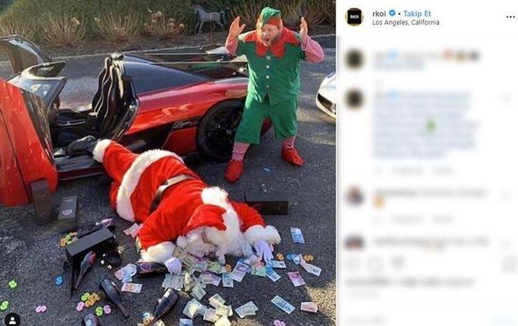 Paraları say say bitmiyor! Instagram'ın zengin çocuklarının Noel keyfi G5