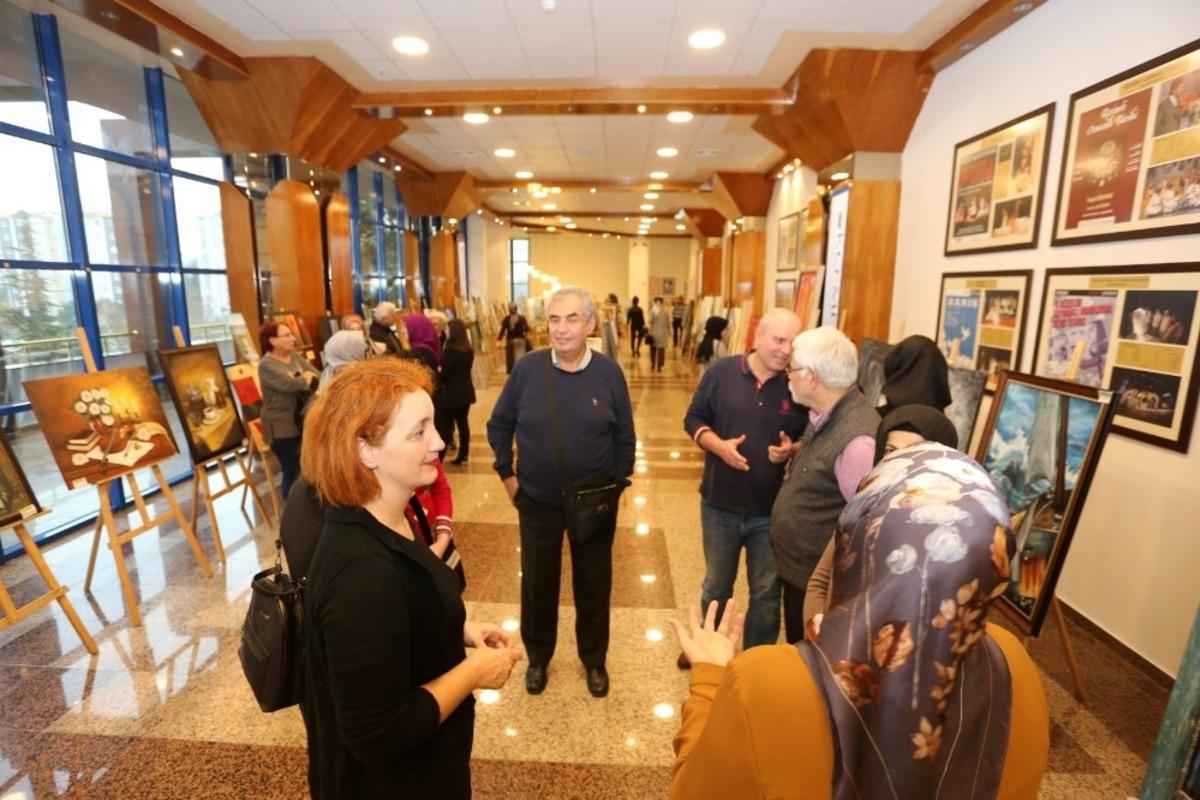 KO-MEK&rsquo;ten resim sergisi