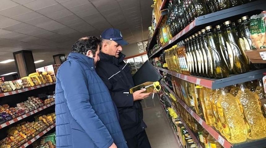 Bayburt Belediyesi zabıta ekipleri denetimde