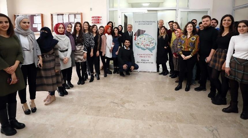 GAÜN Gıda Mühendisliği Bölümü son sınıf öğrenci proje pazarı