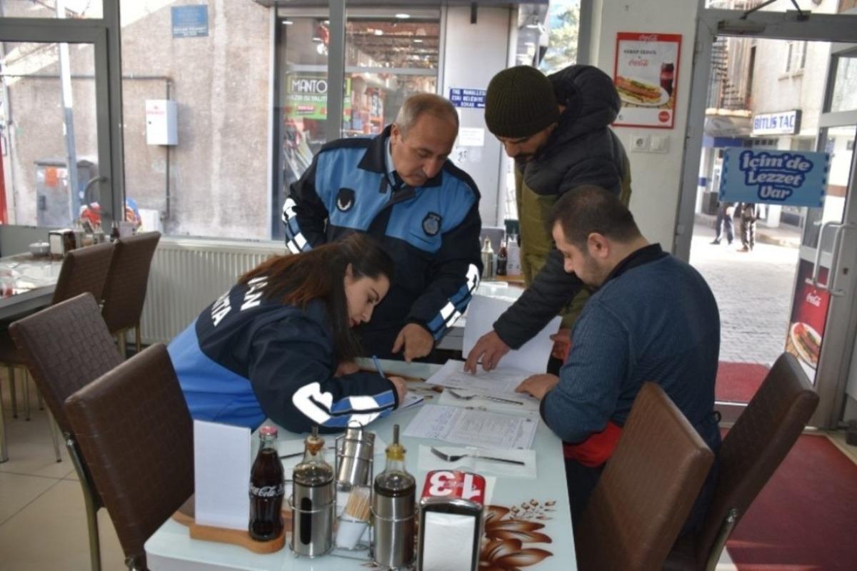 Tatvan&rsquo;da gıda denetimi