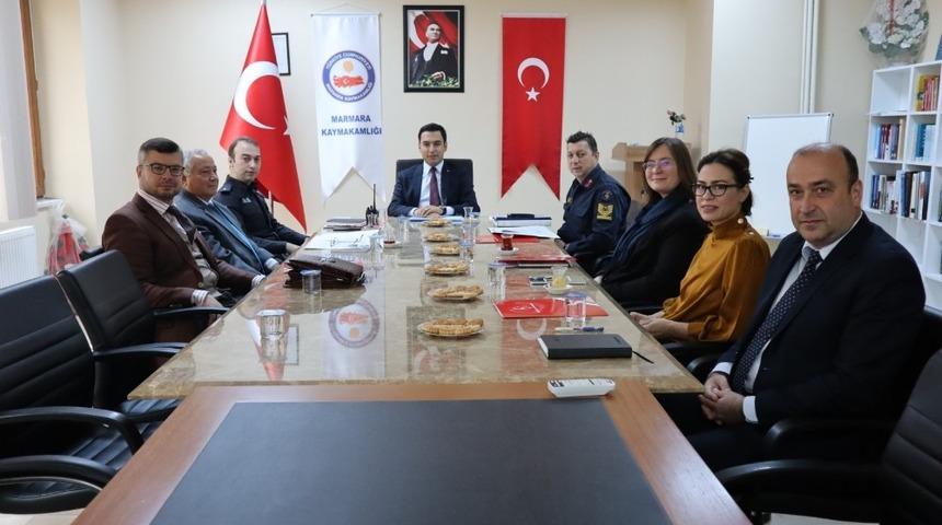 Marmara da Kadına y&ouml;nelik şiddetle m&uuml;cadele i&ccedil;in toplantı yapıldı