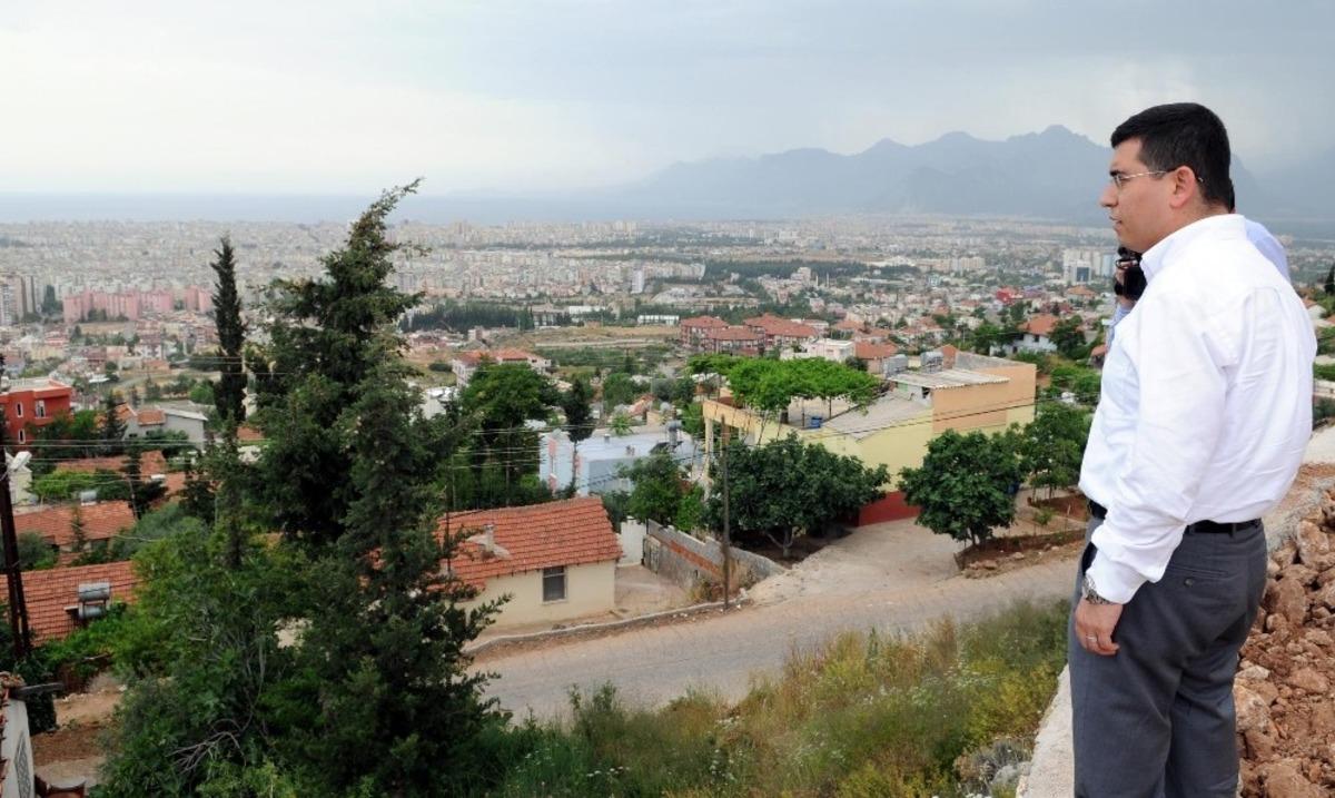 Masa dağındaki g&ouml;rsel kirliliğe imar planı revizyonu
