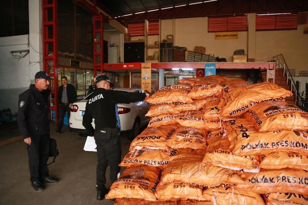 Toroslar&rsquo;da katı yakıt satan işletmeler denetlendi