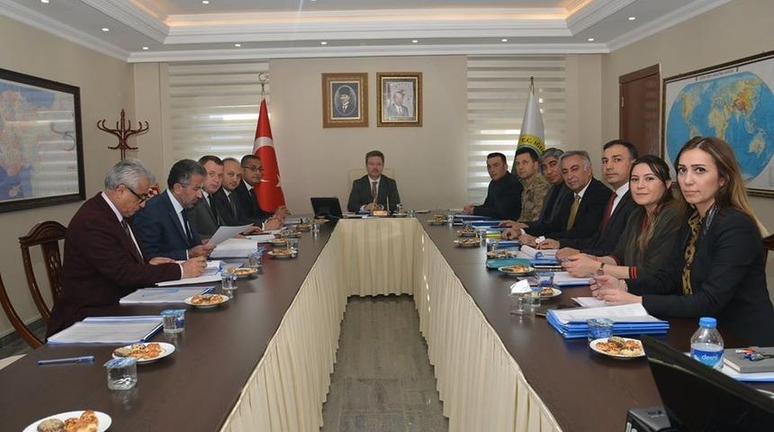 Kadına y&ouml;nelik m&uuml;cadele toplantısı yapıldı