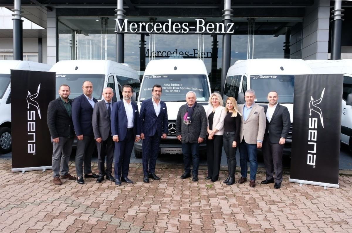 Mercedes-Benz T&uuml;rk&rsquo;ten 50 adetlik ara&ccedil; teslimi