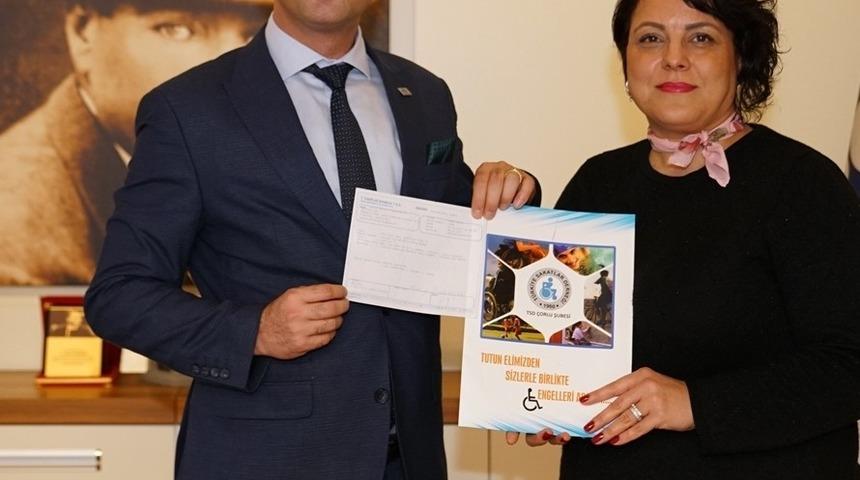 &Ccedil;orlu Atat&uuml;rk Evine anlamlı bağış