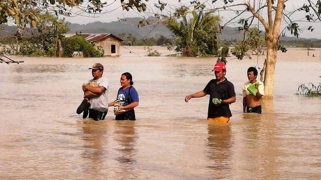 Leyte bölgesindeki Ormoc, en ağır hasarı alan yerlerden biri.