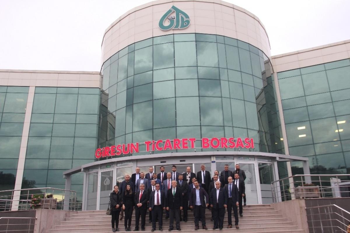Trabzon ile Giresun Ticaret Borsası Kardeş Borsa Protokol&uuml; yaptılar