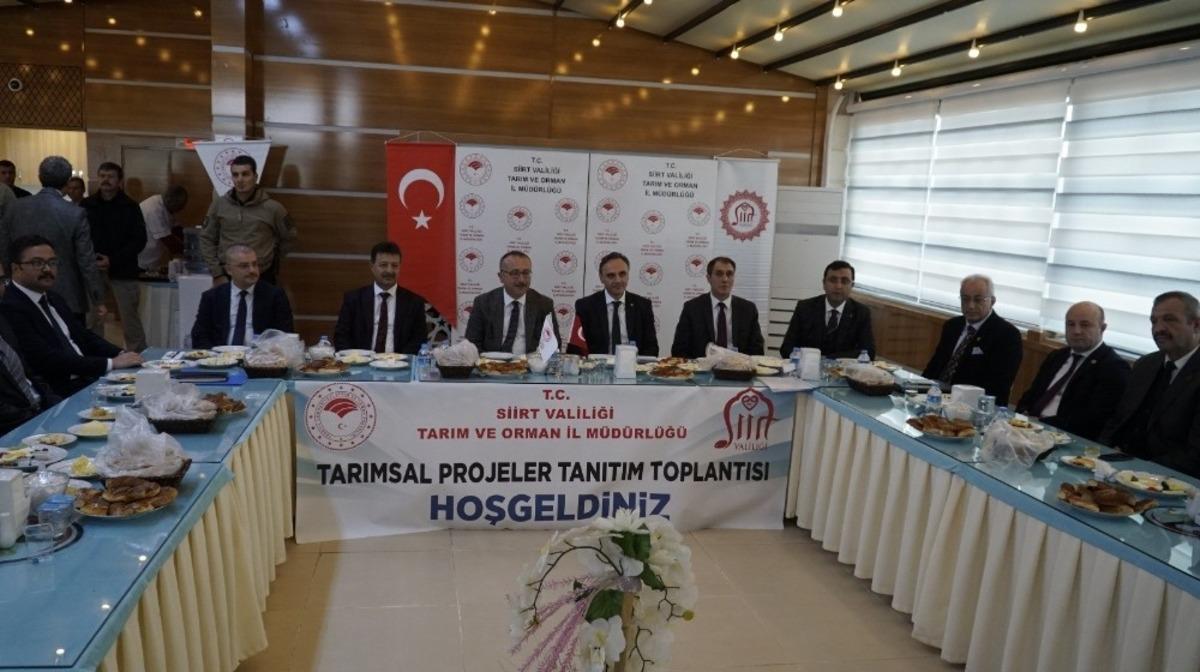 Siirt&rsquo;te tarım değerlendirme toplantısı d&uuml;zenlendi