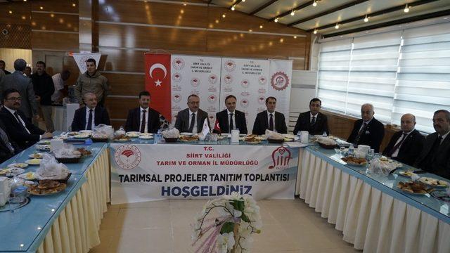 Siirt’te tarım değerlendirme toplantısı düzenlendi