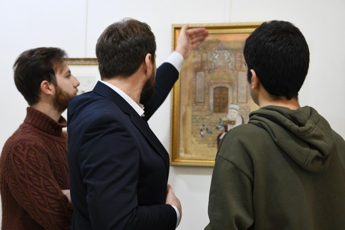 İz Minyat&uuml;r Sergisi SA&Uuml;&rsquo;de a&ccedil;ıldı