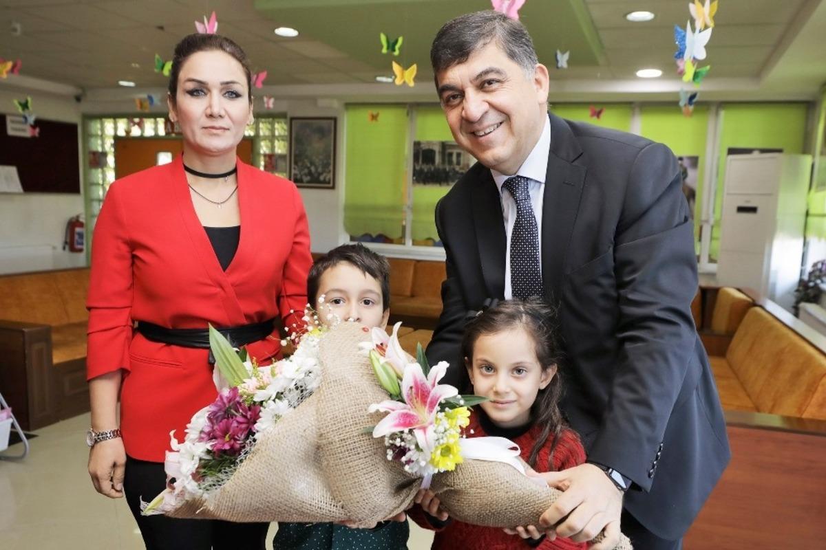 Fadıloğlu&rsquo;ndan miniklere tebrik ziyareti