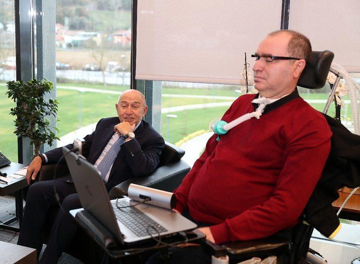 ALS MNH Derneği Başkanı İsmail Gökçek’ten Nihat Özdemir’e ziyaret G3