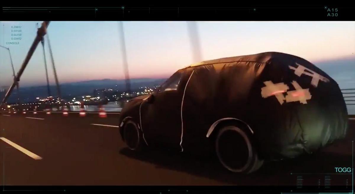 T&uuml;rkiye'nin Otomobili'nin ilk hareketli g&ouml;r&uuml;nt&uuml;s&uuml; paylaşıldı